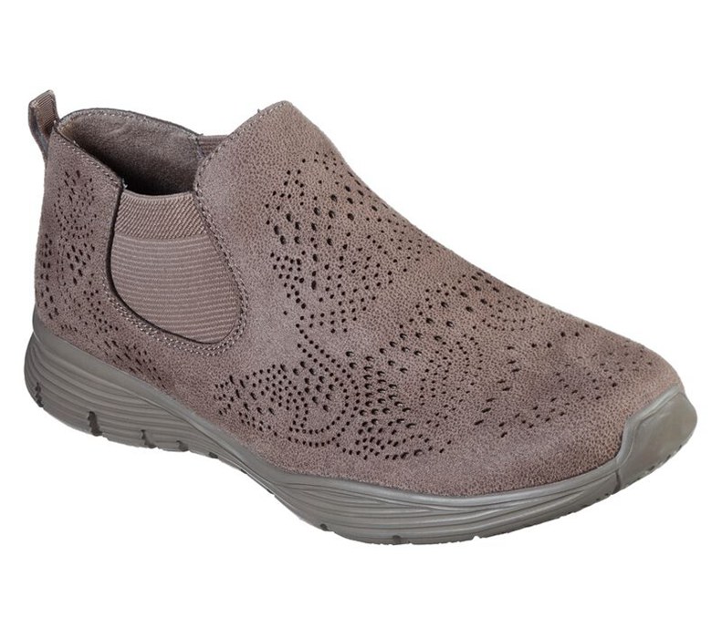 Skechers Dam Bruna Fritidsskor - Seager - Rooky - Sverige (UDGIQ-7203)